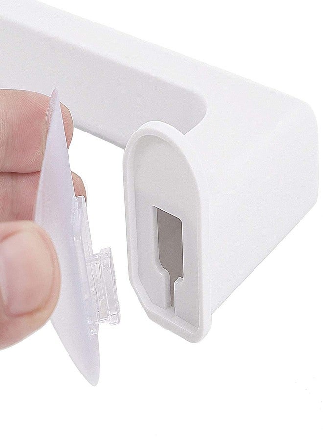 XEREBIAN Plastic Self Adhesive Wall Mount Paper Towel Holder for Kitchen Bathroom Toilet, Under Cabinet, Garage, Laundry, Pantry- No Drilling (Plastic Big bar) - Image 2